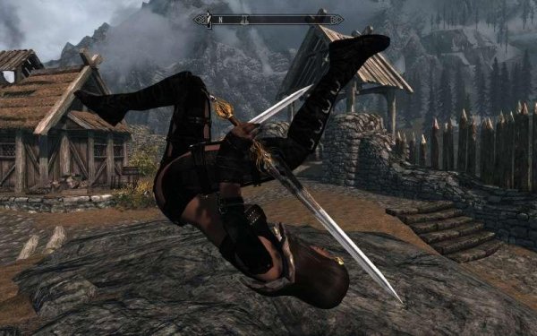 Skyrim-new-jump-animations