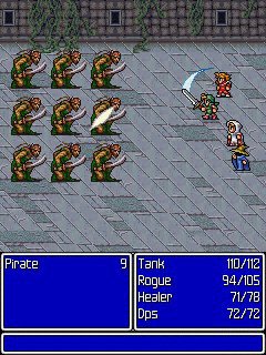 final fantasy mobile 128x160 nokia