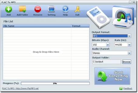 FLAC To MP3 Converter 4.0.4