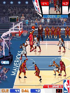 nba pro basketball 2009 240x320 s40v5