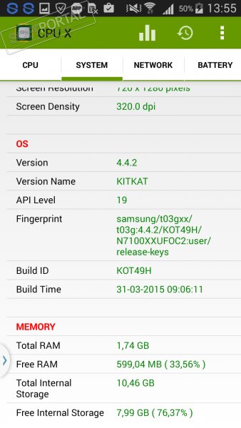 CPU X 1.31