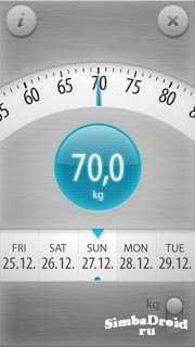 Weight tracker