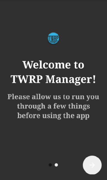 TWRP Manager 9.7(1)