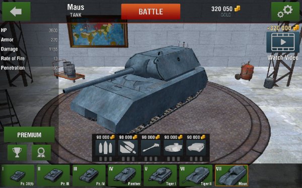 Tanks-Hard Armor 2 v1.0 Mod MoneyUnlockAds-Free