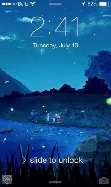 iOS 8 FireFly Lock Screen2.2.6
