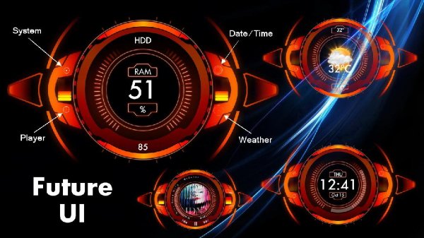 Future UI for xwidget