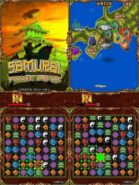Samurai Puzzle Battle 128x160 6151