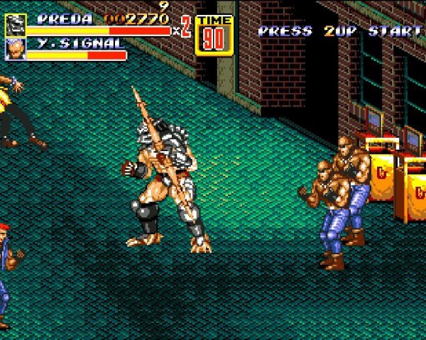 Streets of Rage 2 Predator (ХАК)