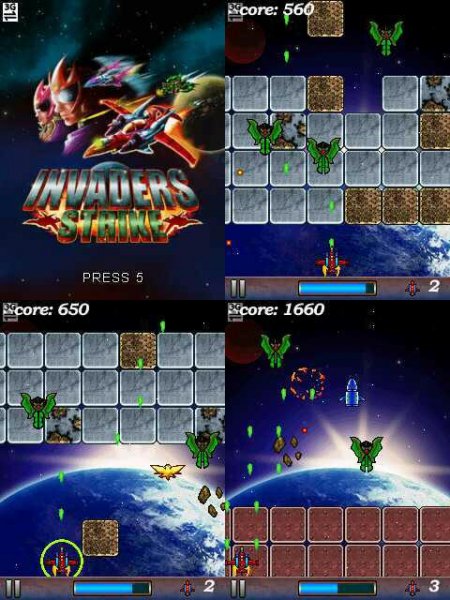 Invaders Strike 240x320 s60v3 N96