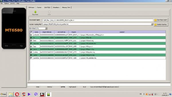 SP Flash Tool + Инструкция
