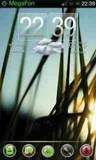 GO Launcher EX Gold Theme 1.0