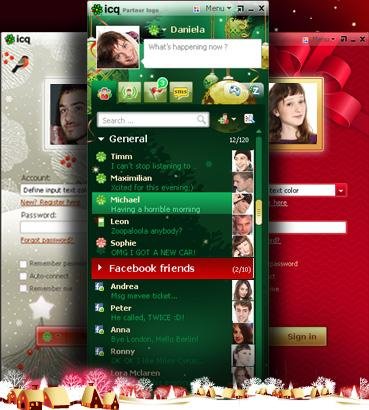 install skins icq7