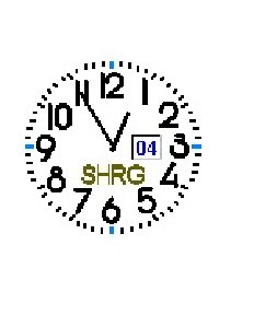 clock analog SHRG 0 1