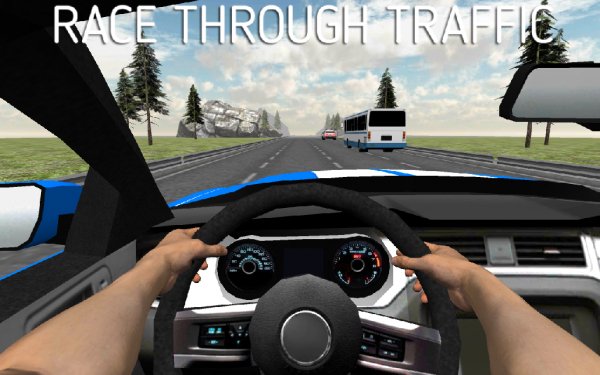 Traffic Racing - Drivers View