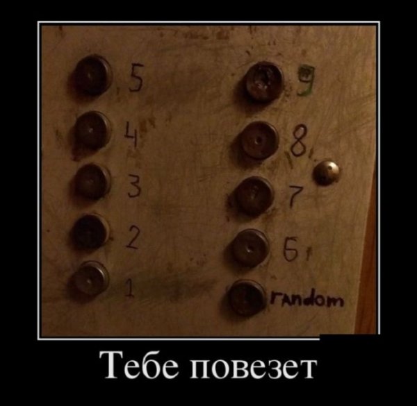 Не тебе повезёт, а тебя повезёт...