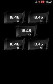 Clock widget v.1.00(0)