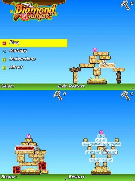 Diamond Tumble 352x416 N80