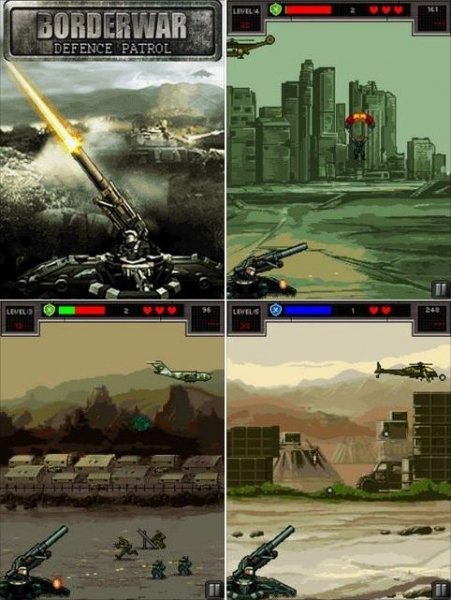 Border war Defence patrol 240x400 Sensor