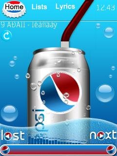Скин TTPod pepsi