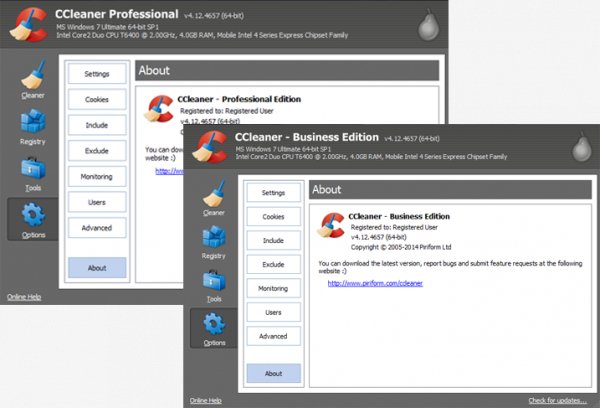 CCleaner Pro Business Edition