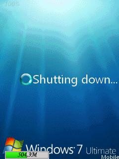 Заставка в стиле Windows 7