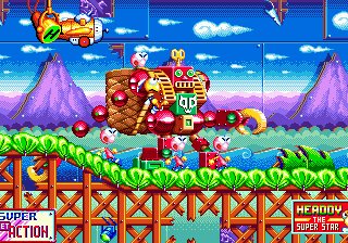 Dynamite Headdy (Sega MegaDrive)