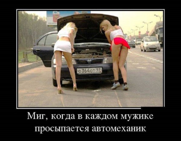 Миг, когда в каждом просыпается автомеханик
