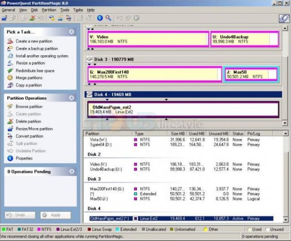 PartitionMagic PC-v8.0