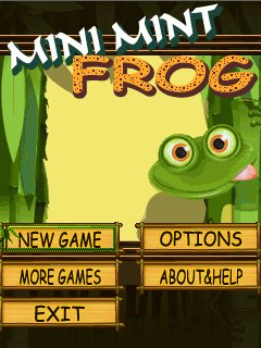 mini mint frog