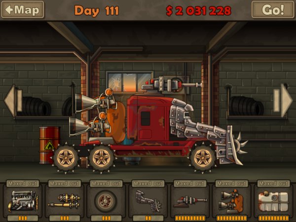 Earn to Die v 1.0.29 (Mод много денег)