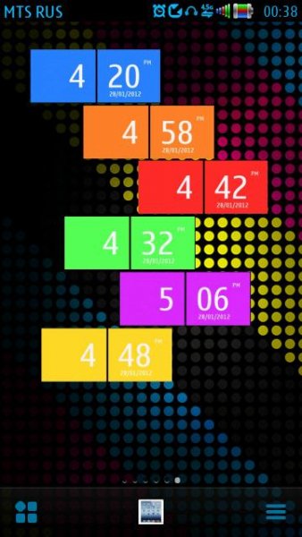 Lumia Digital Clock