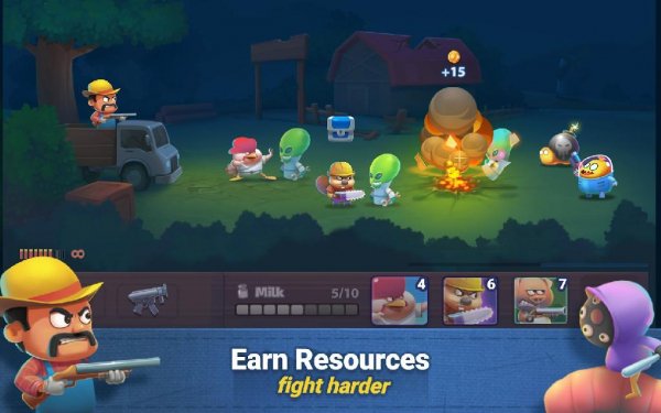 Farm Guns: Alien Clash 2018