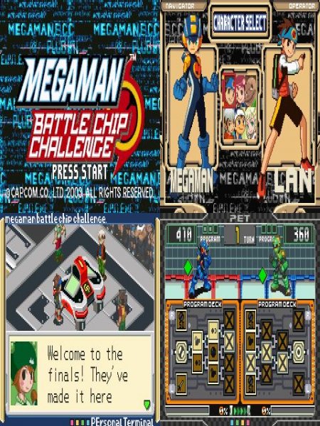Mega Man Battle Chip Challenge GBA