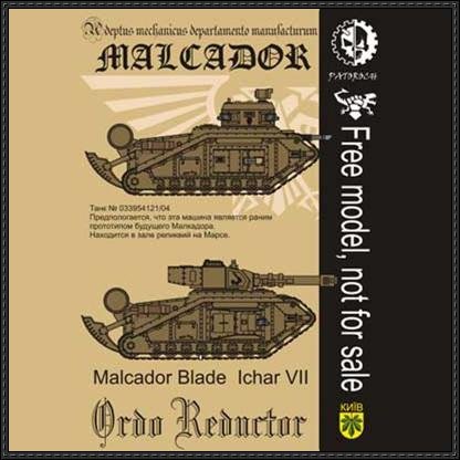 Malcador Blade Ichar VII