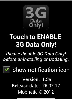 3G Data Only 1.3a 12