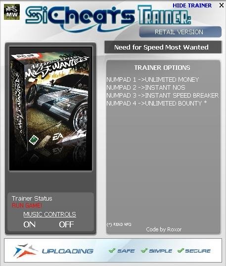 Need for Speed Most Wanted 4 Trainer