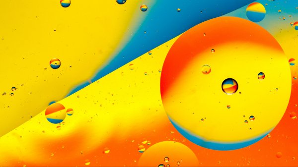 Krugi puzyri gradient 334069 3840x2160