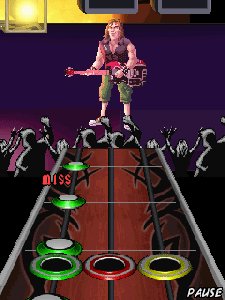 Guitar Hero Backstage Pass SE 128x160