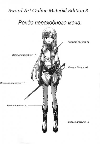 SAO Рондо Переходного Меча. Первая глава fb2