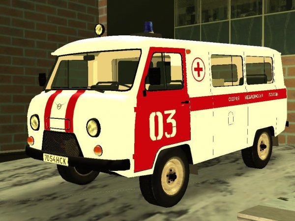 Уаз - 3962 Скорая помощь