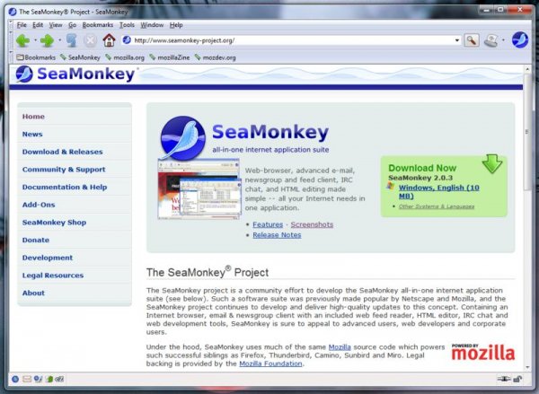 mozilla seamonkey