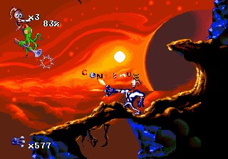 Earthworm Jim 2 (U) [T+Rus SergeyK(NewGame) (07.01.2002)]