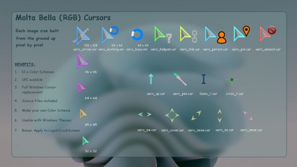 Molta Bella (RGB) Cursors