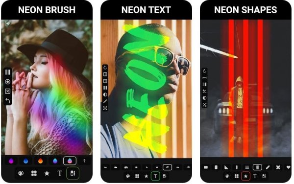 Neon Фотоэффекты 3.11.1 MOD:Unlocked