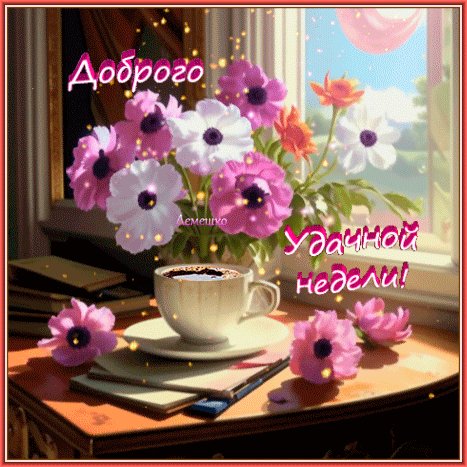 Анимированная открытка доброго летнего