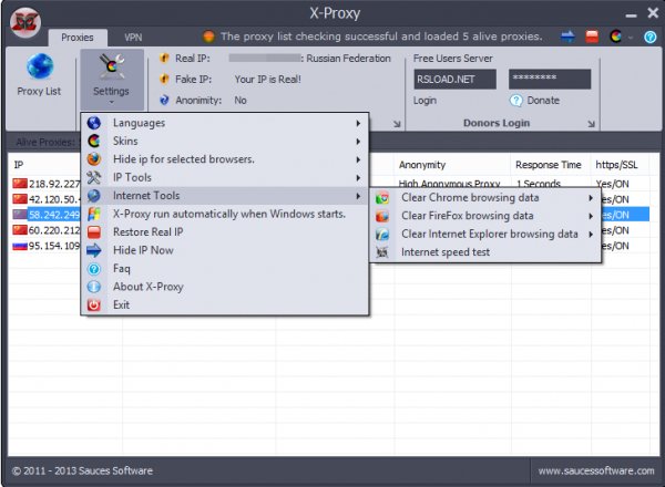 X Proxy