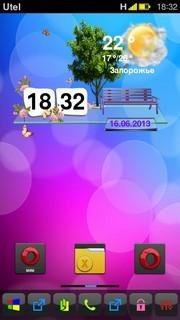 skin WeatherClock 8x3