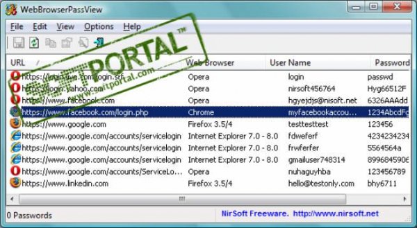 webbrowserpassview