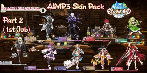 AIMP3 Skin Pack Elsword Part 2 (1st Job)