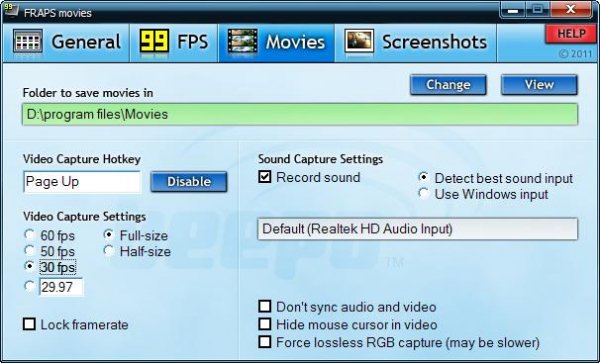 Fraps v3.2.7